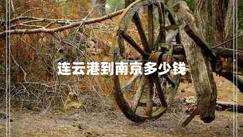 連云港到南京多少錢(qián)