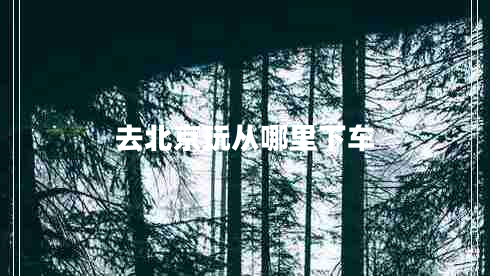 去北京玩從哪里下車(chē)