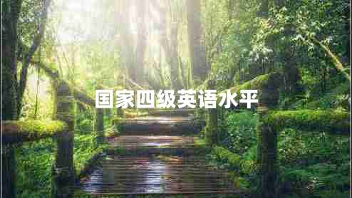 國家四級英語(yǔ)水平