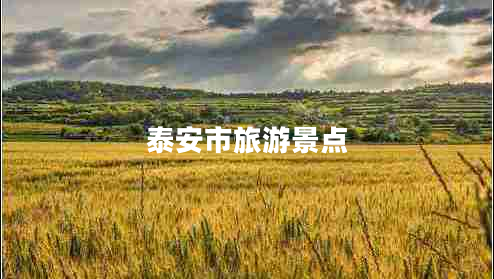 泰安市旅游景點(diǎn)