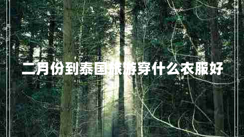 二月份到泰國(guó)旅游穿什么衣服好