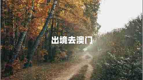 出境去澳門