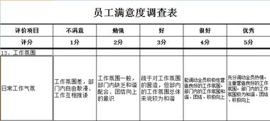員工滿(mǎn)意度調查方法有哪些