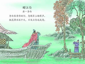 贈汪倫古詩(shī)的意思詩(shī)句