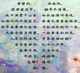 表示兩人永結同心的古詩(shī)句