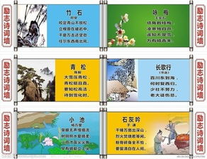 春天勵志的詩(shī)句古詩(shī)