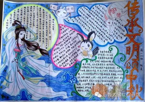 中秋節詩(shī)句手抄報,中秋節詩(shī)句手抄報既好看又簡(jiǎn)單,中秋節手抄報詩(shī)句大全