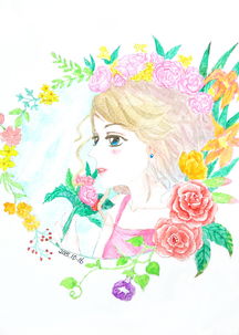 關(guān)于鮮花少女的詩(shī)句