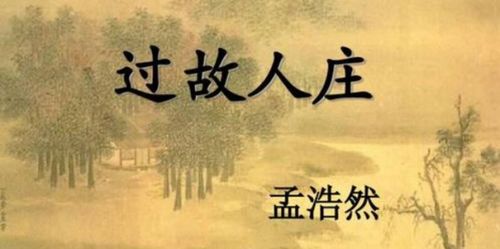 過(guò)故人莊這首詩(shī)的意思是什么意思,過(guò)故人莊描寫(xiě)田園風(fēng)光的詩(shī)句是什么,過(guò)故人莊中對偶的詩(shī)句是什么