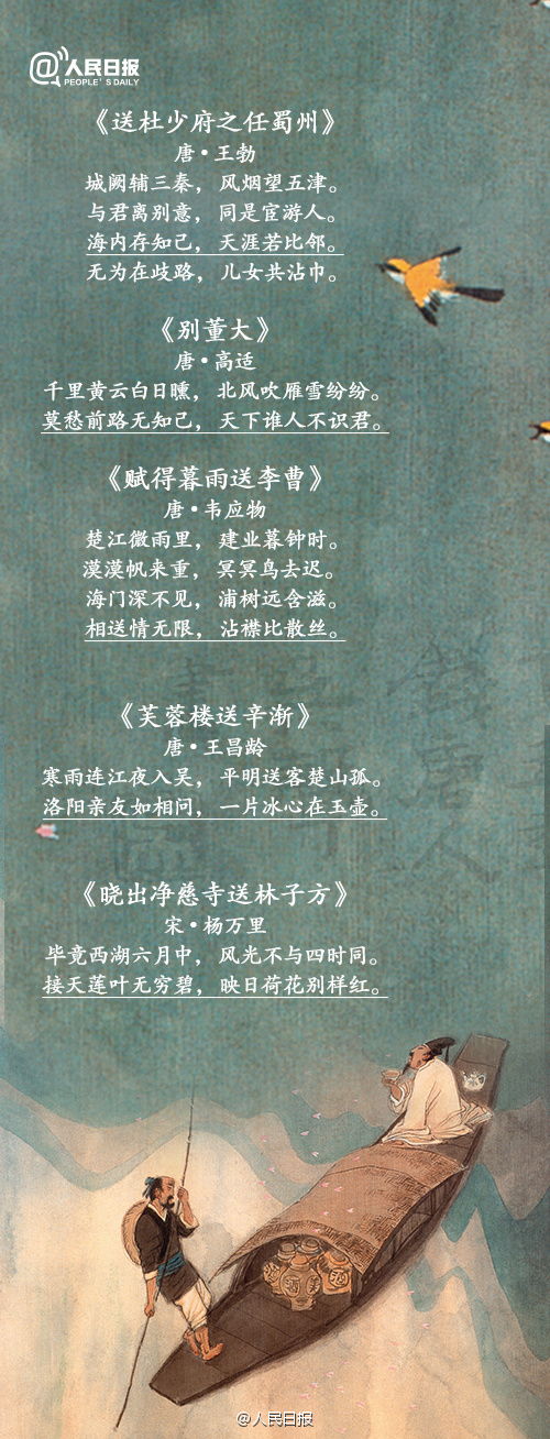 友古詩(shī)句