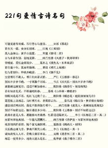 詩(shī)句,為愛(ài)情,付出