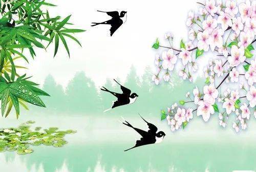有關(guān)春天燕子的詩(shī)句古詩(shī)詞