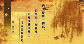 有柳的古詩(shī)句