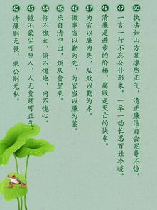 廉潔自律,詩(shī)句