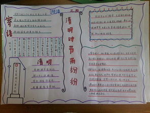 關(guān)于青明的詩(shī)句手抄報