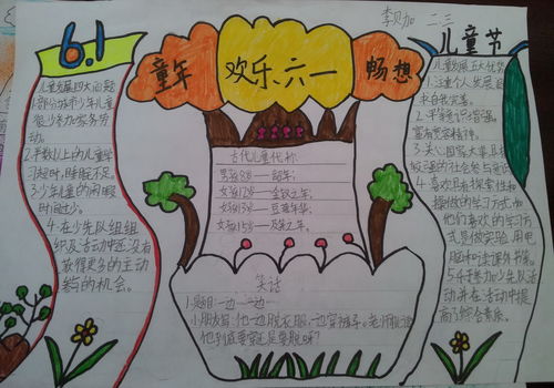 關(guān)于六一兒童節手抄報的內容,六一兒童節手抄報,關(guān)于六一兒童節的手抄報