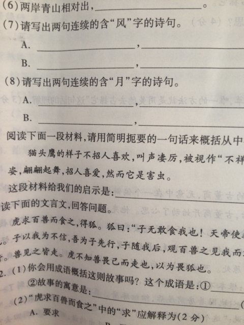 月風(fēng)詩(shī)句古詩(shī)詞