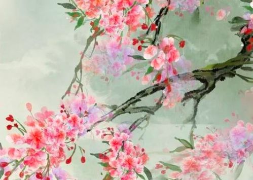關(guān)于桃花杏花梨花連在一起的古詩(shī)句