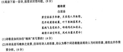 晚秋的詩(shī)句古詩(shī)