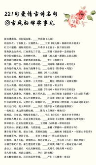 冷靜愛(ài)情的古詩(shī)句