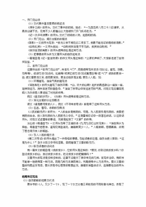 景物描寫法開頭小學(xué)作文范例