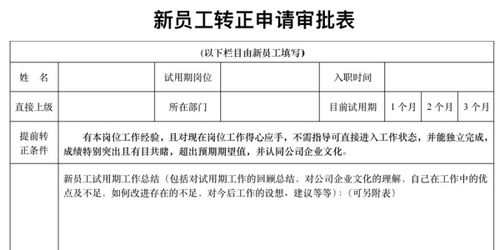 新員工轉正報告(公司新員工轉正報告)