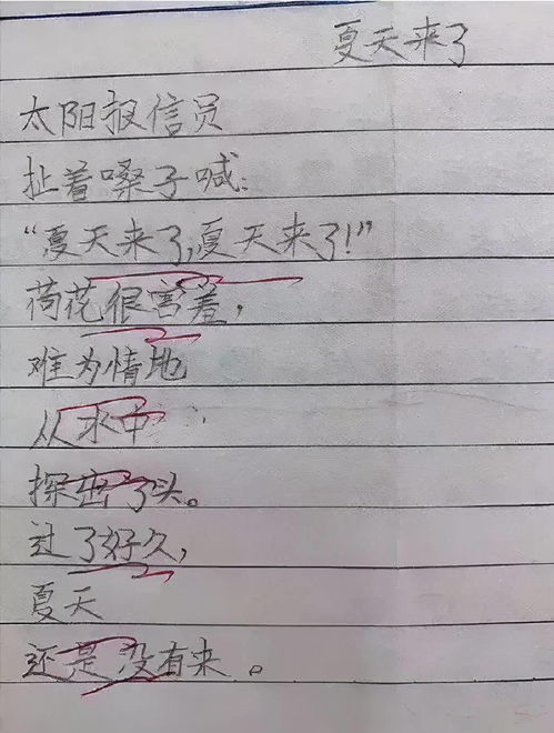 夏天來(lái)了作文開(kāi)頭該怎么寫(xiě)