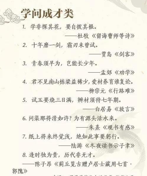 寫(xiě)古詩(shī)詞作文開(kāi)頭