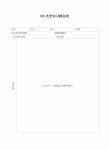 關(guān)于實(shí)習的專(zhuān)題報告(實(shí)習專(zhuān)題報告)