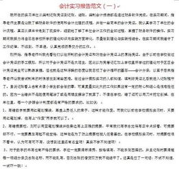 財務(wù)會(huì )計報告范文(財務(wù)會(huì )計報告范文)