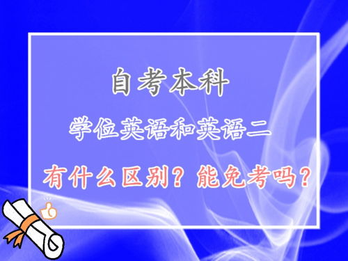 自考本科學(xué)位英語(yǔ)是英語(yǔ)二嗎