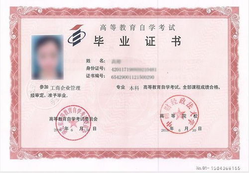 自考有本科證么