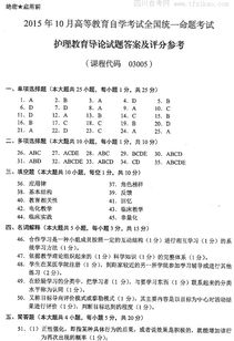 2018護理教育導論自考本科時(shí)間