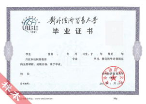 對外經(jīng)濟貿易大學(xué)自考本科專(zhuān)業(yè)