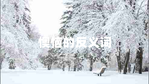 懊惱的反義詞