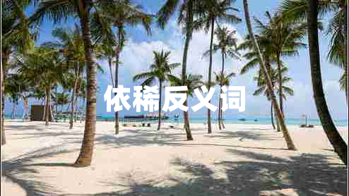 依稀反義詞