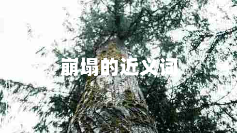 崩塌的近義詞