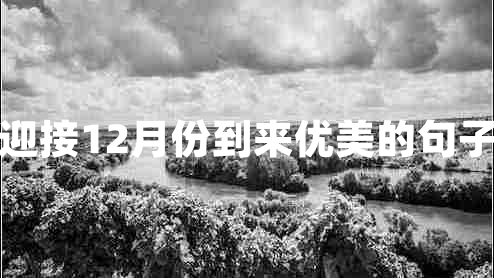 迎接12月份到來優(yōu)美的句子