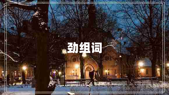 勁組詞