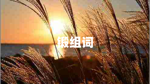 鍛組詞