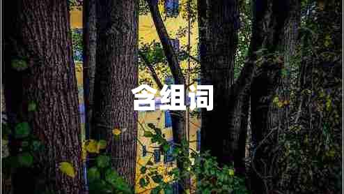 含組詞