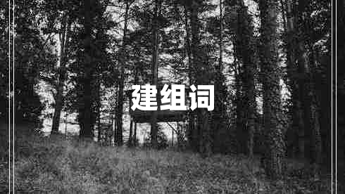 建組詞