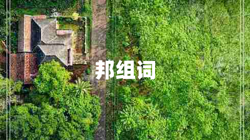 邦組詞