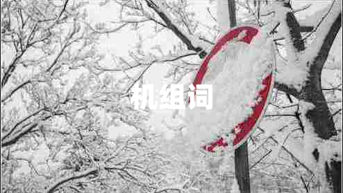 機(jī)組詞