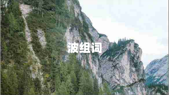波組詞
