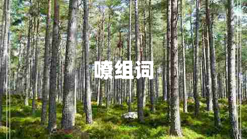 嘹組詞