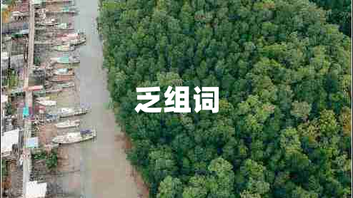 乏組詞
