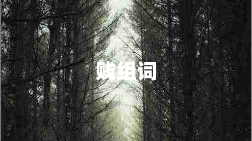 賤組詞