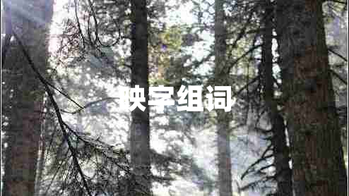 映字組詞