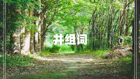 井組詞